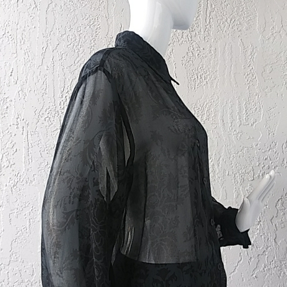 Revue Sheer See Through Lace Midi - Picture 7 of 8